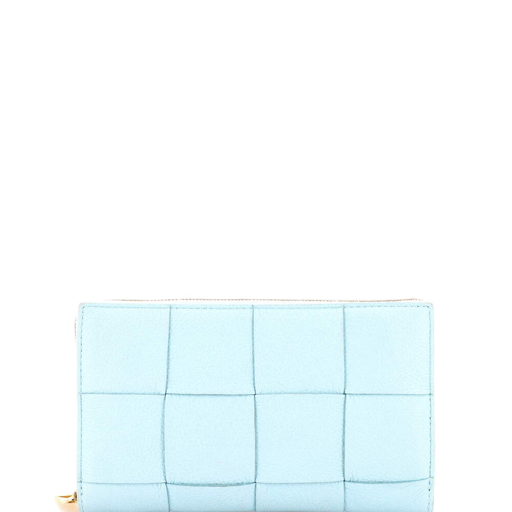 Bottega Veneta Long Cassette Zip Around Wallet